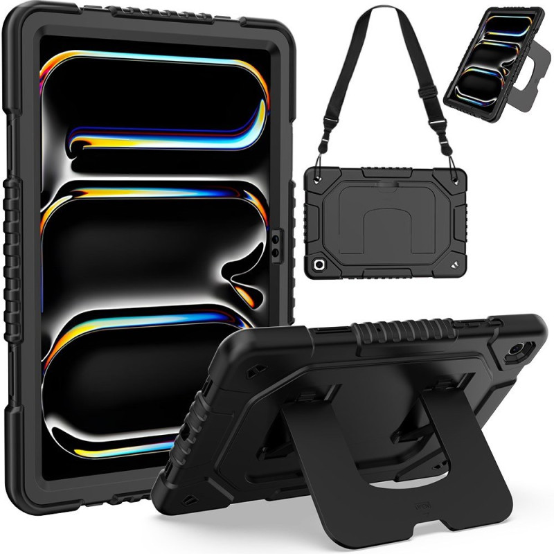 Samsung Galaxy Tab A11 Plus / A9 Plus Hårt fodral Stativ och axelrem