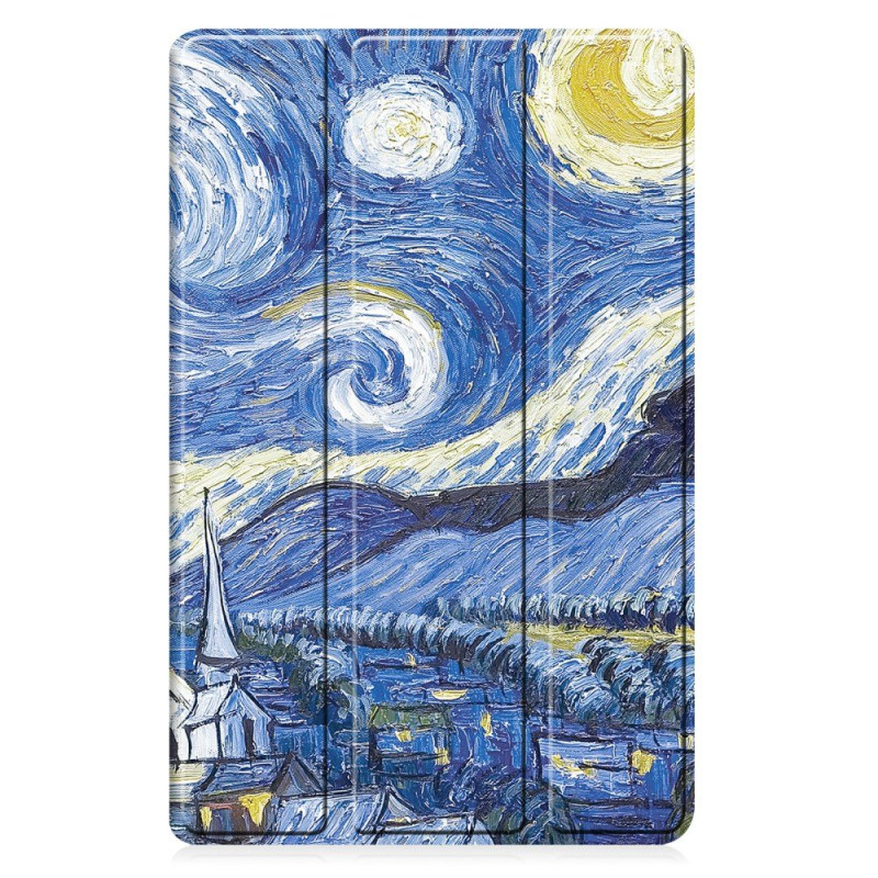 Smart Skal Samsung Galaxy Tab A11 Plus / A9 Plus Starry Sky