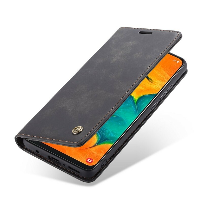 Flip Cover Samsung Galaxy A40 CASEME Lädermaterial