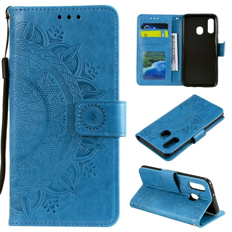 Samsung Galaxy A40 Mandala Sun Case