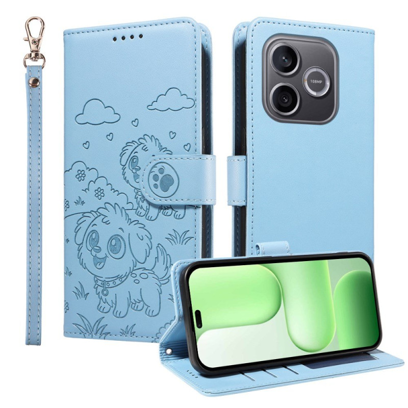 Honor 600 Lite Fodral med hundmotiv (RFID-blockering)