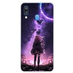 Samsung Galaxy A40 Full Magic Moon Case