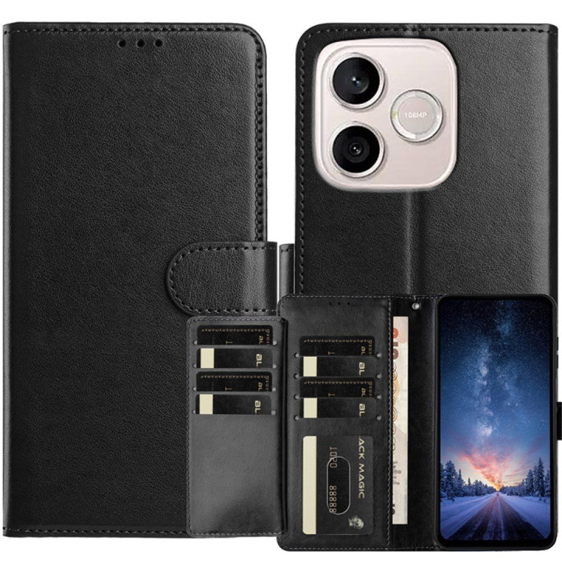 Honor 600 Lite plånbok 8 kortfodral