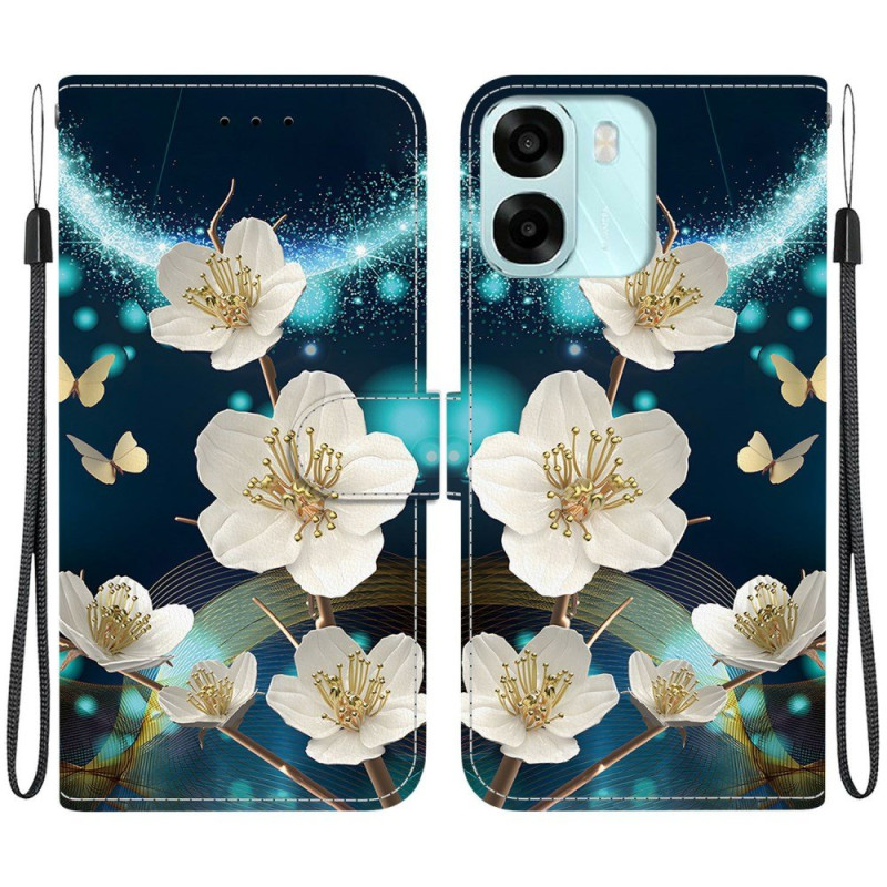 Fodral Oppo A6 5G / A6X 5G / 4G Magnolias
