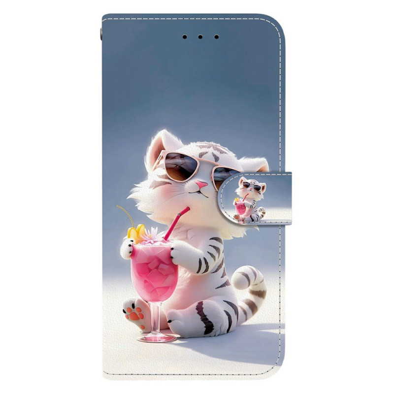 Fodral Oppo A6 5G / A6X 5G / 4G Tiger Tecknad