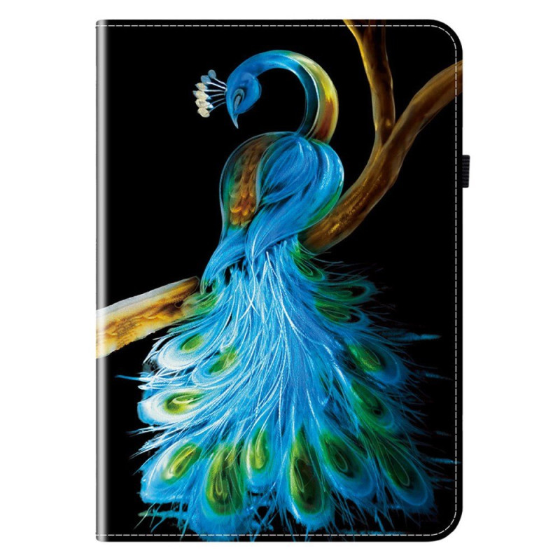 Xiaomi Redmi Pad 2 Fodral med påfågelmönster