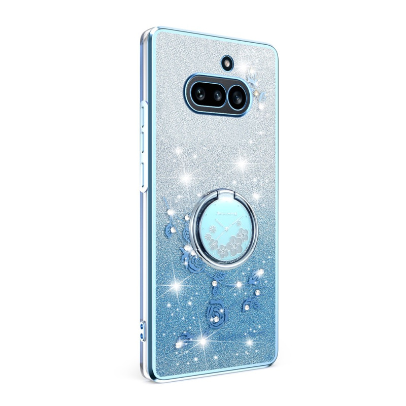 Coque Nothing Phone (4a) Anneau-Support Scintillante KADEM