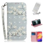 Fodral Xiaomi Redmi Note 7 Flower Tree med band