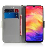 Xiaomi Redmi Note 7 fodral Tomat på nyckelband Katt