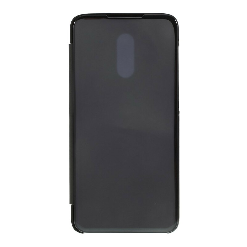 View cover OnePlus 7 Spegel och lädereffekt