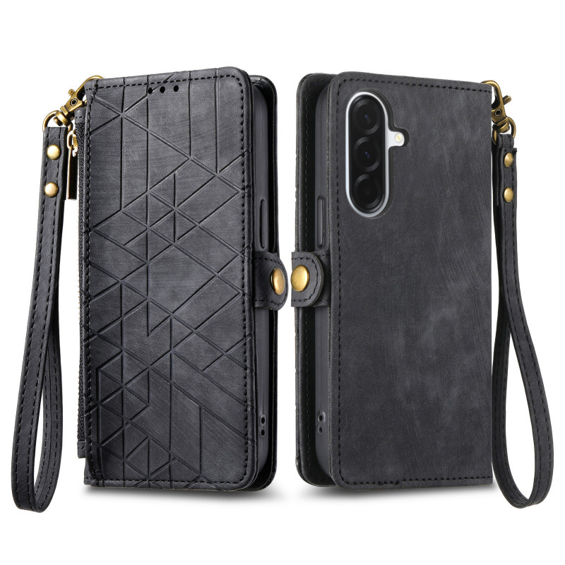 Samsung Galaxy A27 5G Plånboksfodral Geometrisk design