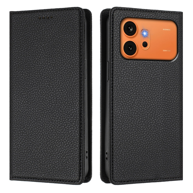 Flip Cover Honor 600 / 600 Pro Texturerad lädereffekt