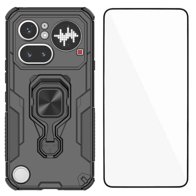 Nothing Phone Skal (4a) Pro Ring Resistante Skärmskydd