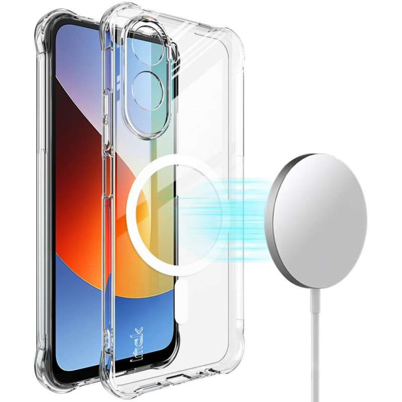 Xiaomi Redmi A7 Pro Genomskinlig magnetiskt fodral IMAK