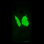 Xiaomi Redmi Note 7 Butterfly SkalBlue Fluorescent