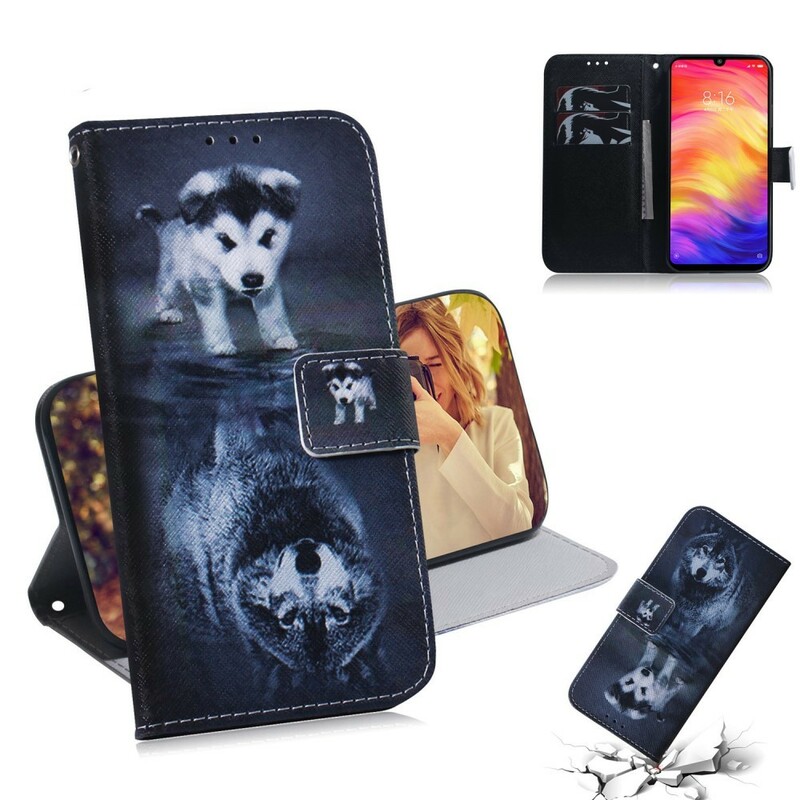 Xiaomi Redmi Note 7-fodral Ernesto The Wolf