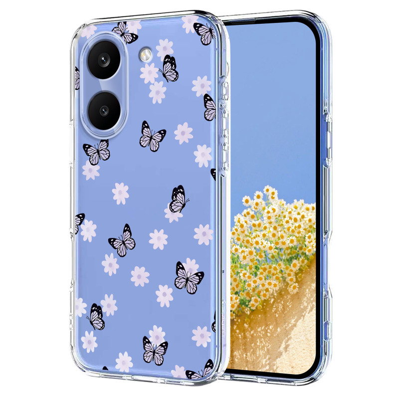 Poco X8 Pro 5G blommigt fodral