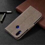 Xiaomi Redmi Note 7 fjärilsfodral med tryckta remmar