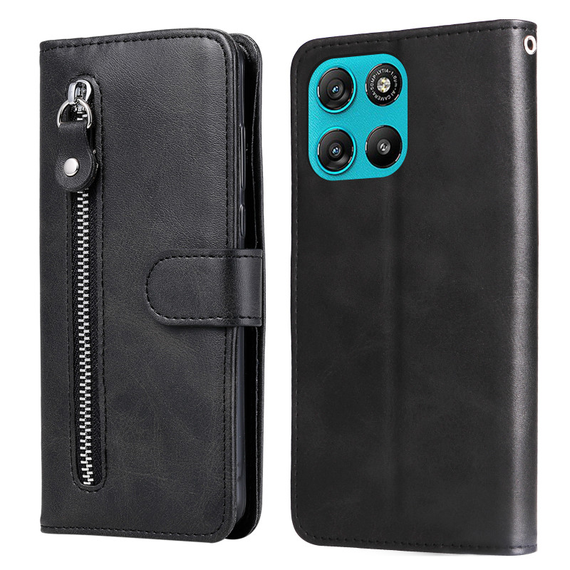 Moto G67 Power-fodral / G57 Power-ficka med dragkedja