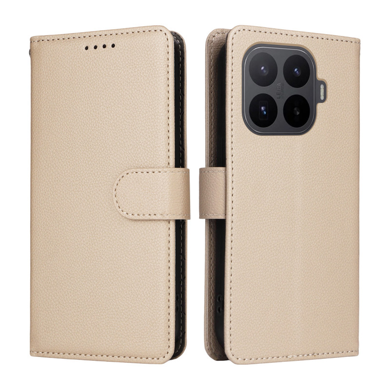 Xiaomi 17T Skydd Plain Läder Effekt