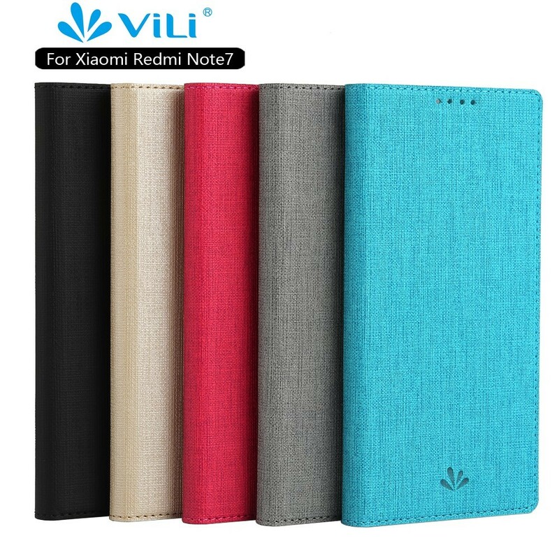 Flip Cover Xiaomi Redmi Note 7 texturerat