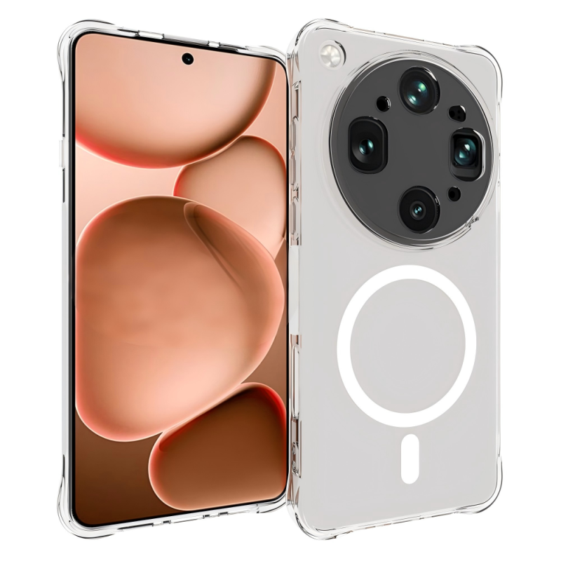 Oppo Find X9 Ultra Magnetisk Clear Fodral