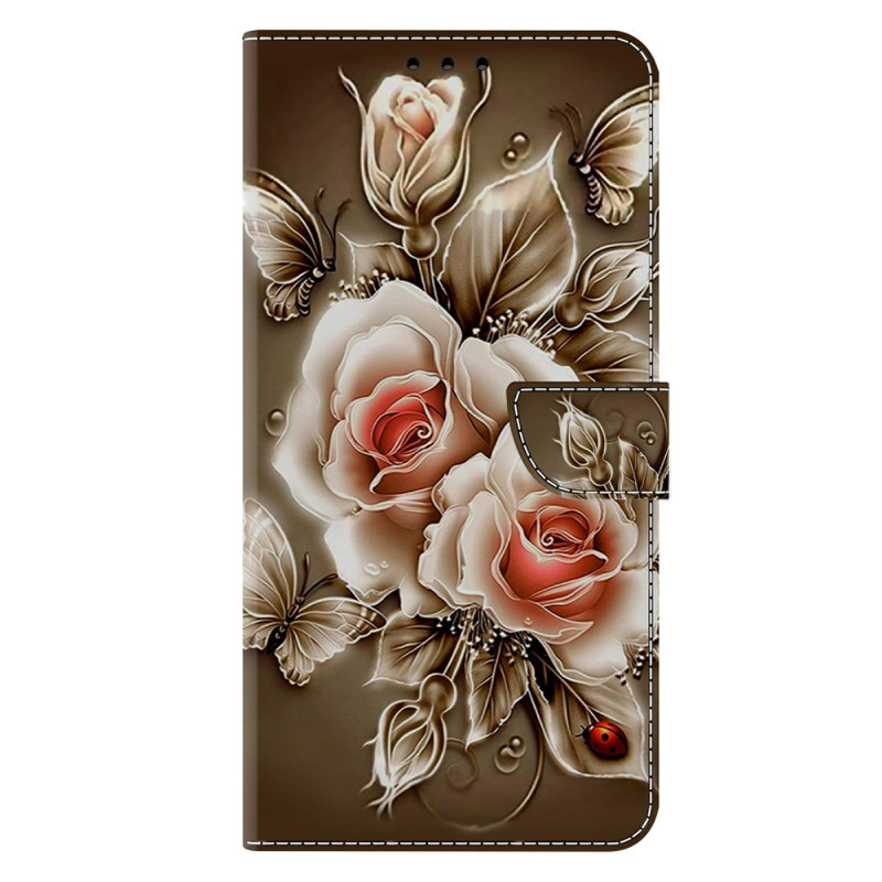 Xiaomi 17 Ultra Fodral Bruna Rosor