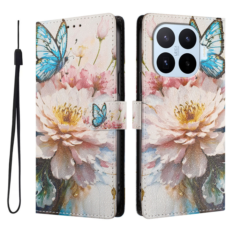 Fodral Xiaomi 17T Pro Blommigt mönster