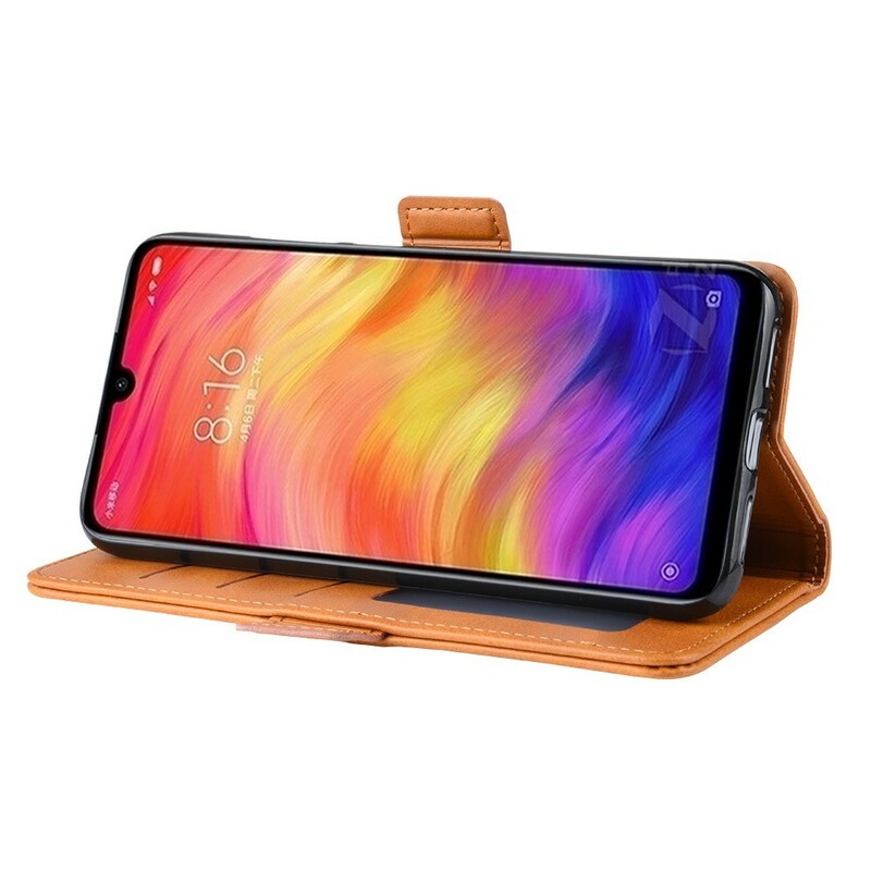 Xiaomi Redmi Note 7 fodral med dubbla flikar