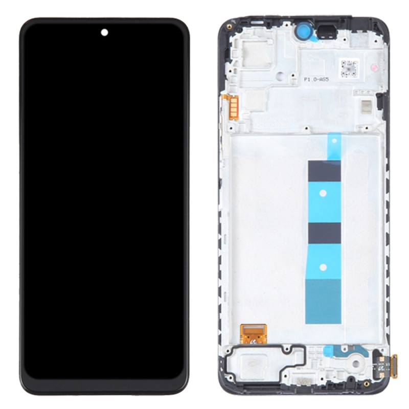 AMOLED-skärm av OEM-klass S med ram för Xiaomi Redmi Note 12 4G