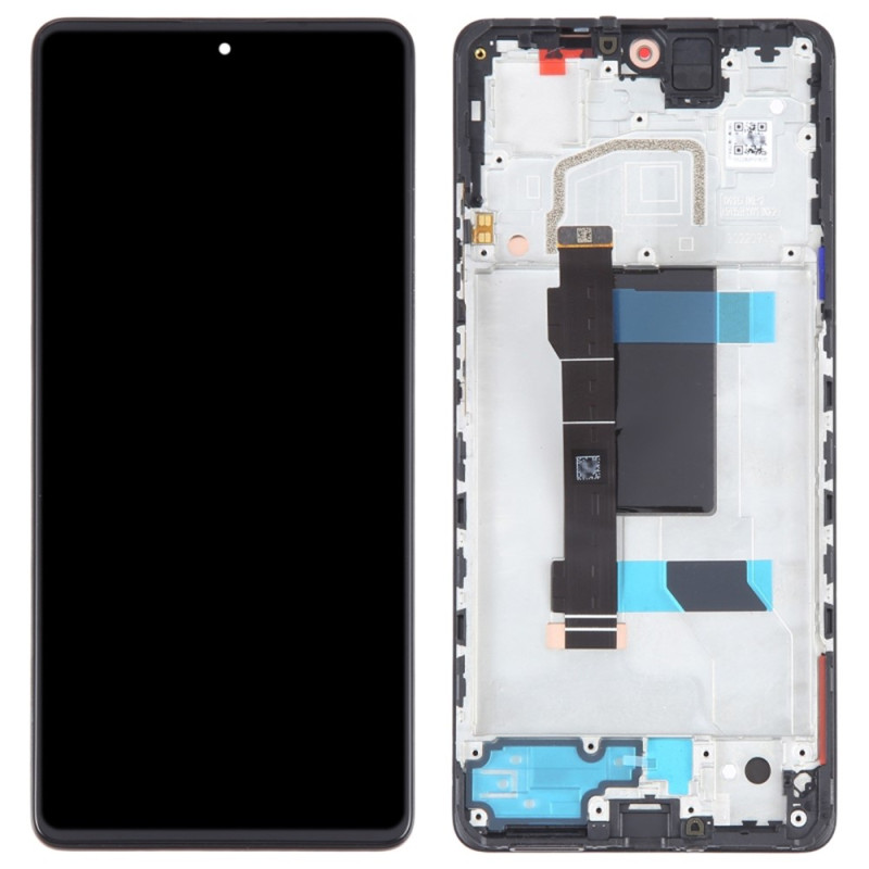 AMOLED-skärm av OEM-klass S med ram för Xiaomi Redmi Note 12 Pro 5G / Poco X5 Pro