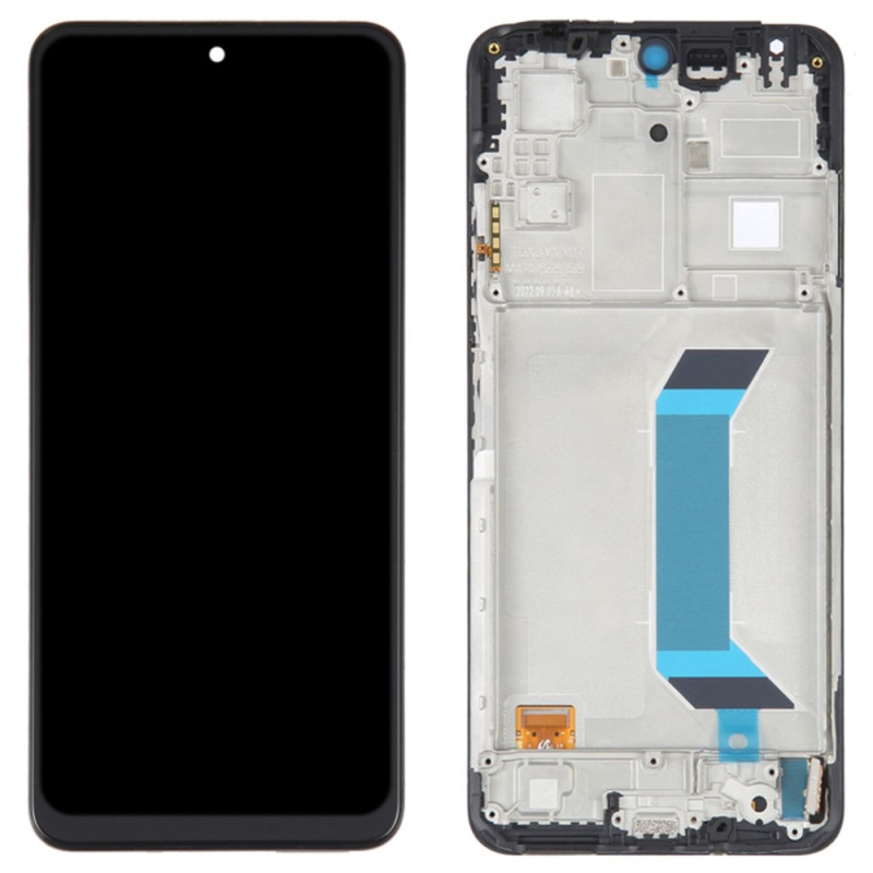 AMOLED-skärm av OEM-klass S med ram för Xiaomi Redmi Note 12 5G / Poco X5