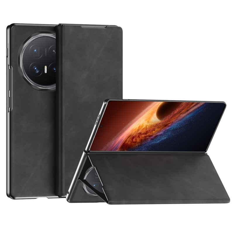 Honor Magic V6-fodral i Nappa-textur med kortfack