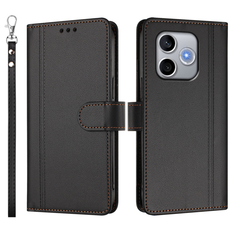 Honor 600 Smart-fodral med plånboksfunktion och 9 kortfack