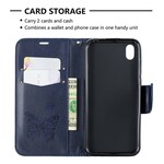 Huawei P30 fodral med fjärilar och snedställd flik