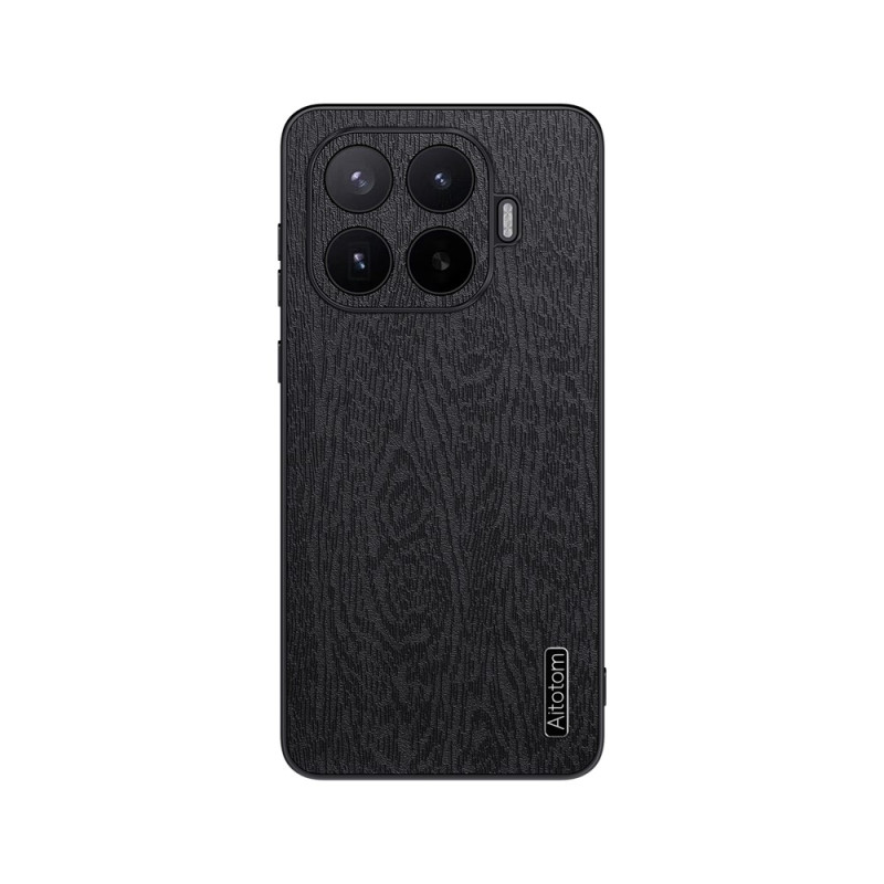 Xiaomi 17T Pro-skal med trästruktur