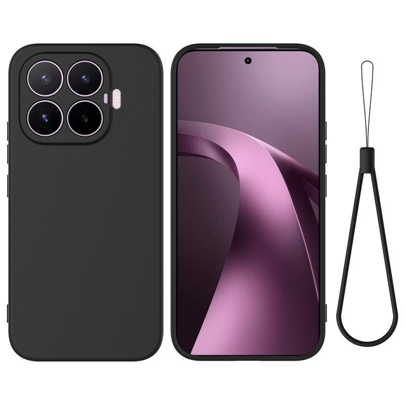 Xiaomi 17T-skal i flytande silikon med rem