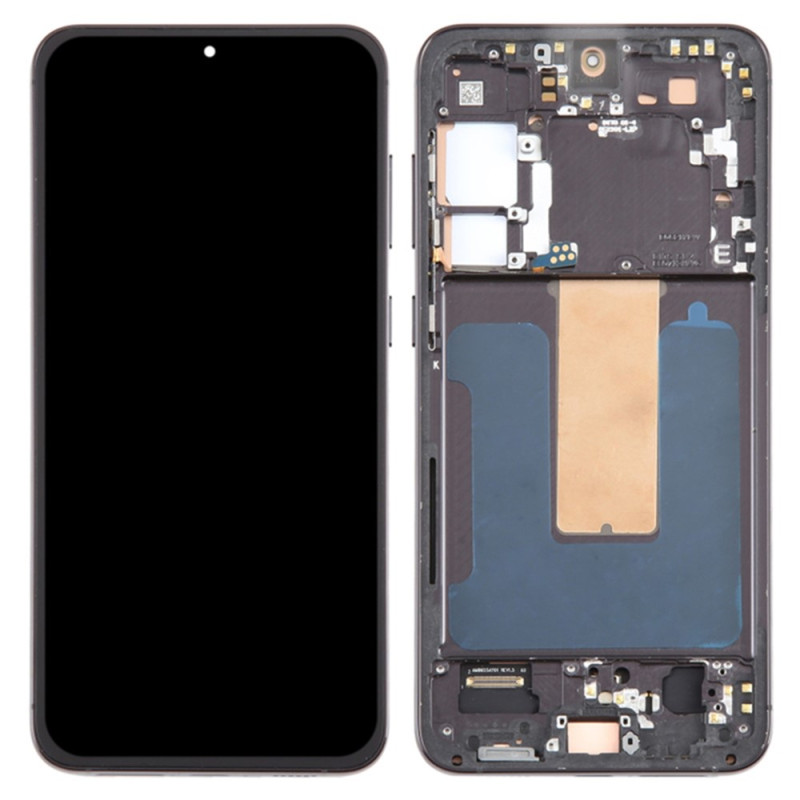 OLED-skärm av klass C med ram till Samsung Galaxy S23 Plus