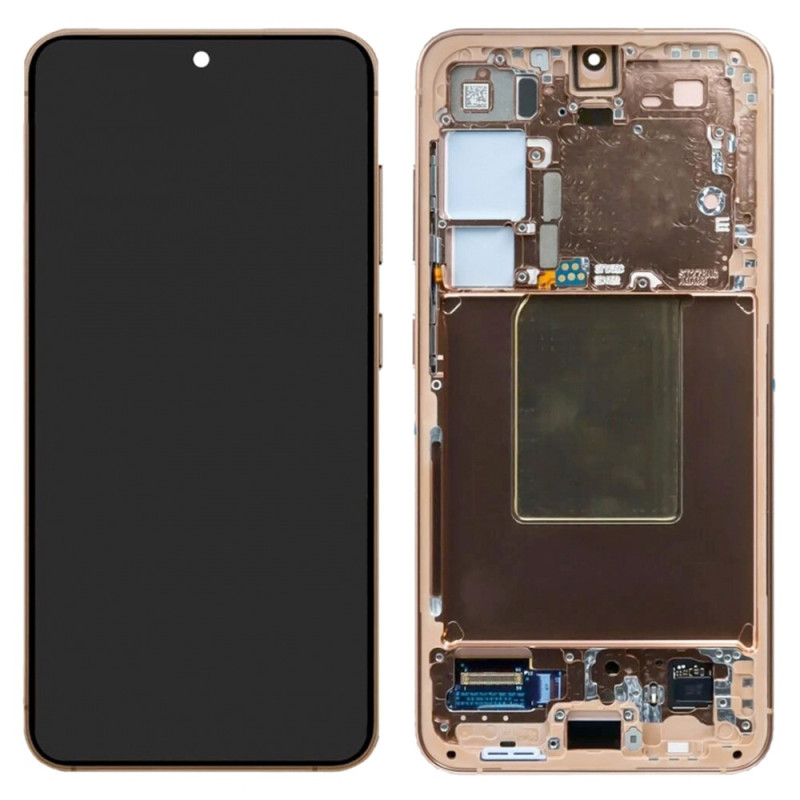 AMOLED-skärm av OEM-klass S med ram till Samsung Galaxy S24