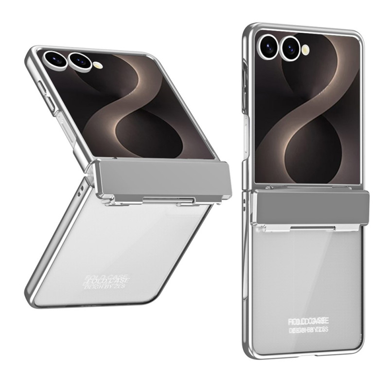 Samsung Galaxy Z Flip 8-skal med skydd för gångjärnet, galvaniserat
