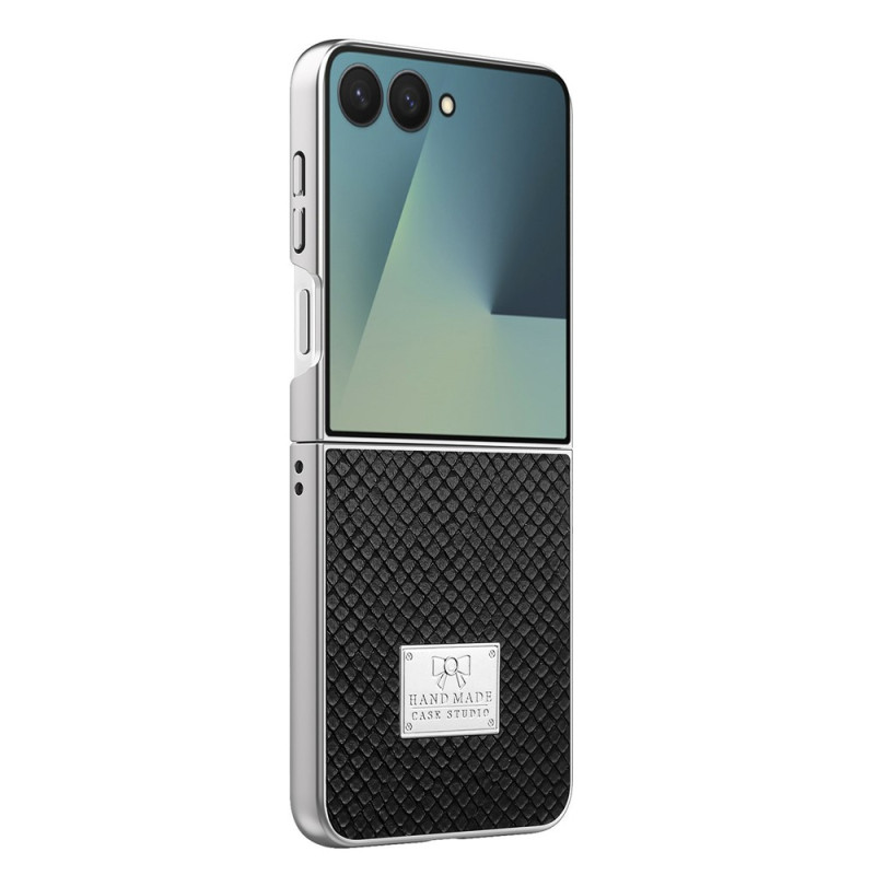Samsung Galaxy Z Flip 8-skal med ormskinnseffekt