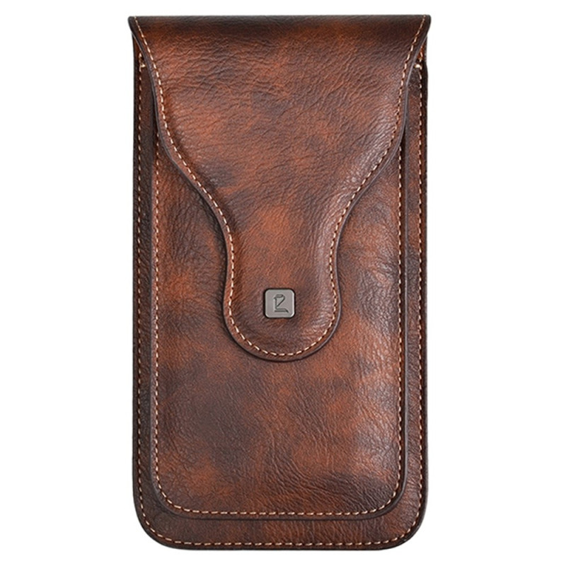 Étui Ceinture Vertical Double Compartiment pour Smartphone 6,5 pouces
