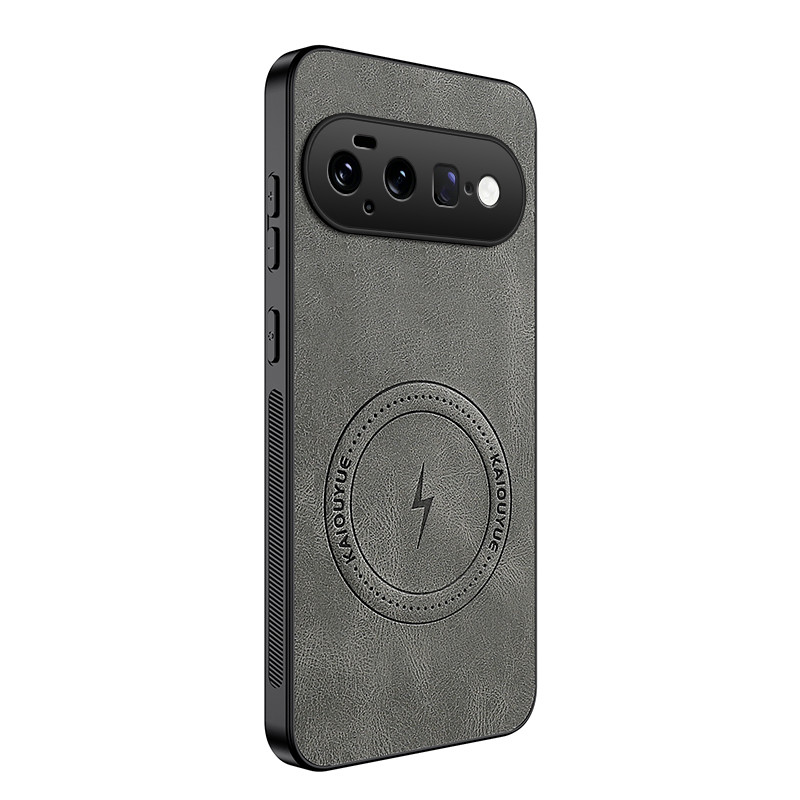 Magnetiskt skal till Google Pixel 11 med mockaeffekt