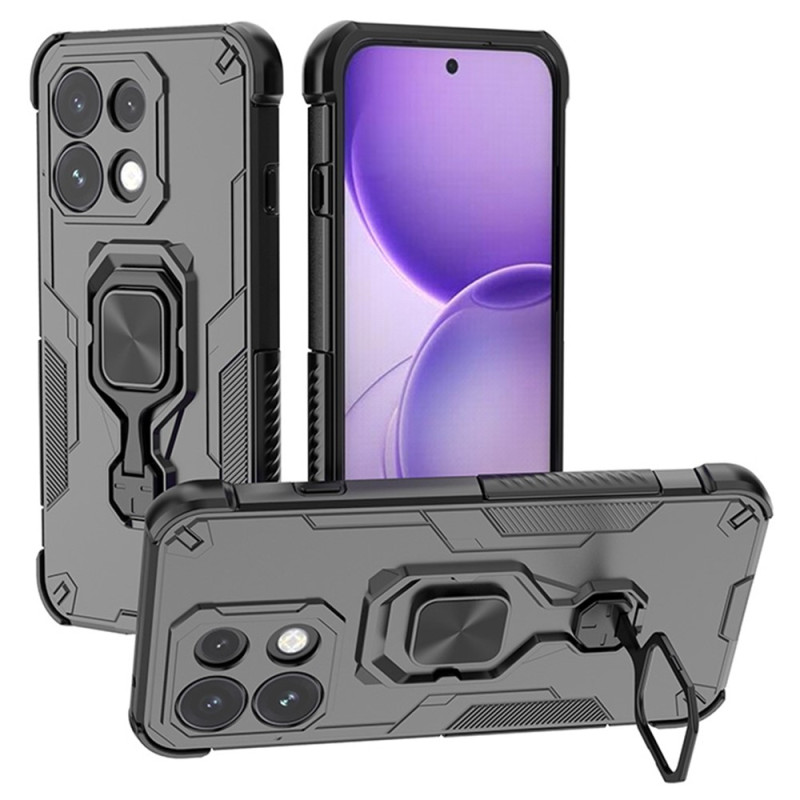 Slagfast skyddsfodral för Oppo Reno 16 F 5G / 16 FS 5G med ring