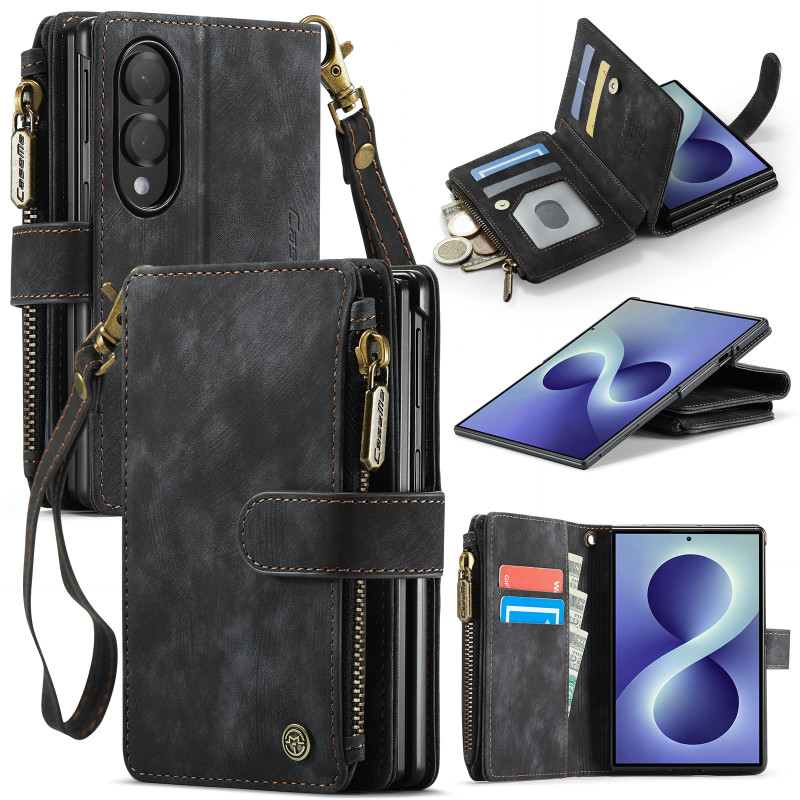 CASEME-fodral till Samsung Galaxy Z Fold 8 i vintage-design