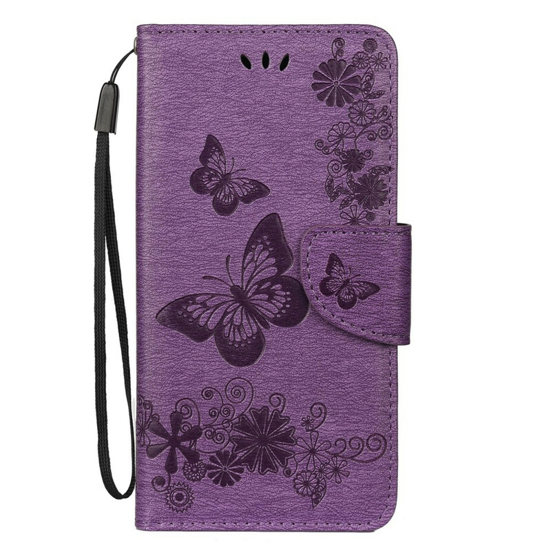 Samsung Galaxy Note 10 SkalSplendid Butterflies med rem