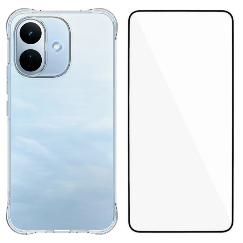 Genomskinligt skal till Xiaomi Redmi Note 17 Pro 5G med skärmskydd