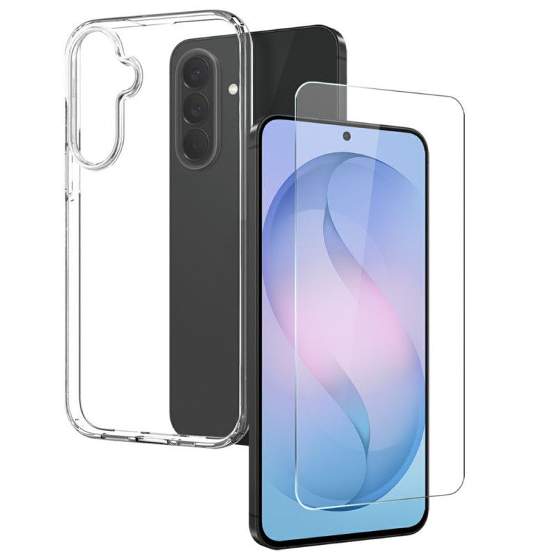 Coque Samsung Galaxy S26 FE Transparente avec Protecteur Écran
