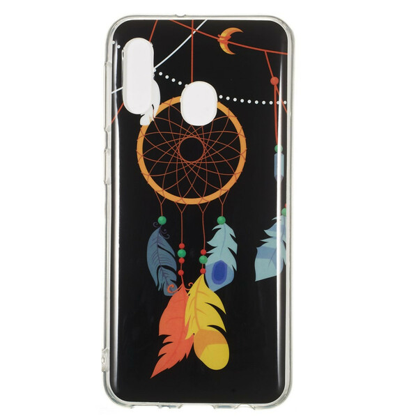 Samsung Galaxy A20e unikt fluorescerande Dreamcatcher-fodral