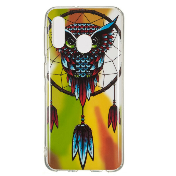 Samsung Galaxy A20e Dreamcatcher SkalFluorescent Owl